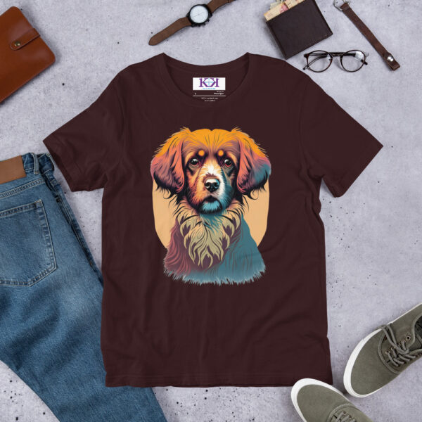 Tibetan Spaniels dog Unisex t-shirt - Image 4