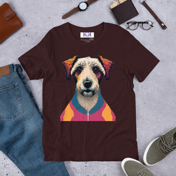 Bedlington Terriers dog Unisex t-shirt - Image 4