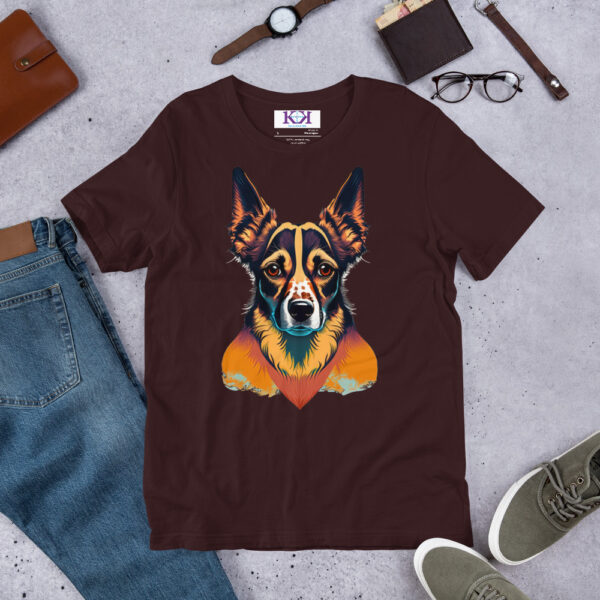 Nederlandse Kooikerhondjes dog Unisex t-shirt - Image 4