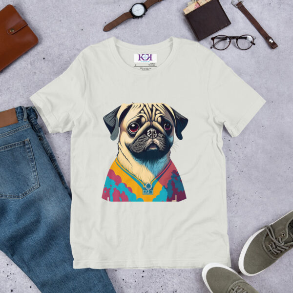 Pugs dog Unisex t-shirt - Image 10