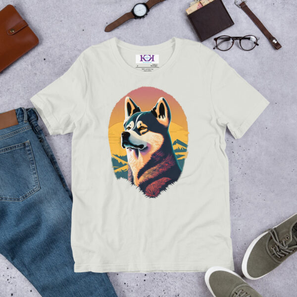 Akitas dog Unisex t-shirt - Image 9