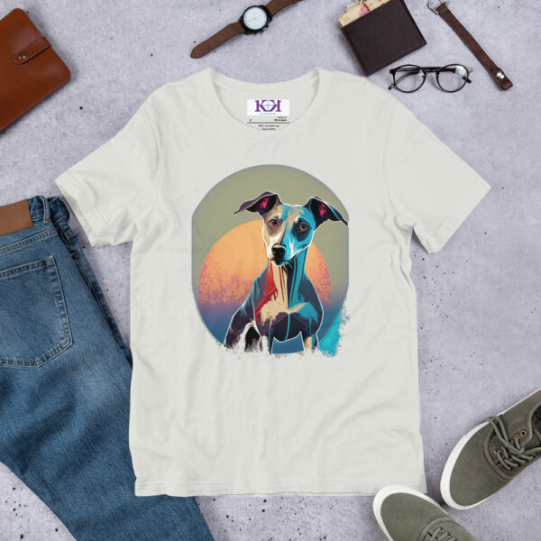 Whippets dog Unisex t-shirt - Image 10