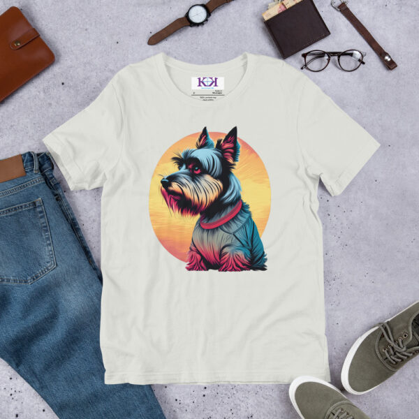 Biewer Terriers dog Unisex t-shirt - Image 9
