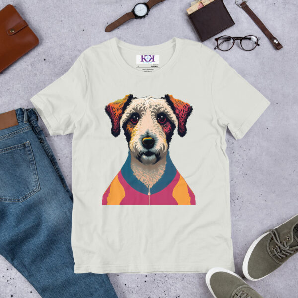 Bedlington Terriers dog Unisex t-shirt - Image 9