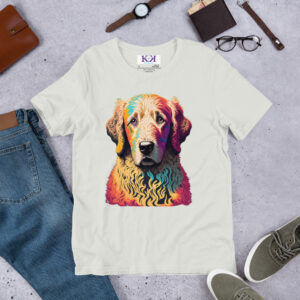 Curly-Coated Retrievers dog Unisex t-shirt