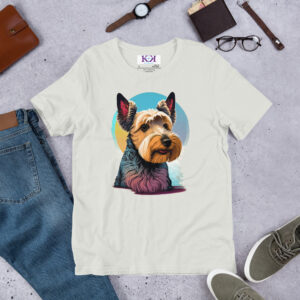 Dandie Dinmont Terriers dog Unisex t-shirt