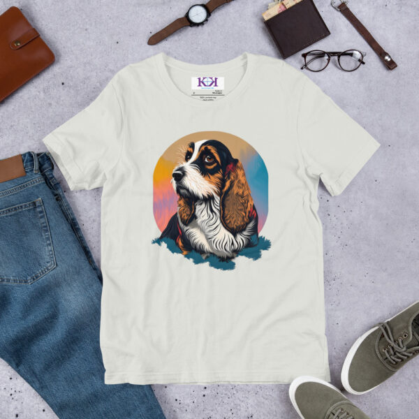 Grand Basset Griffon Vendéens dog Unisex t-shirt - Image 10