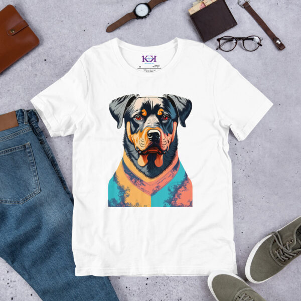 Rottweilers dog Unisex t-shirt - Image 12