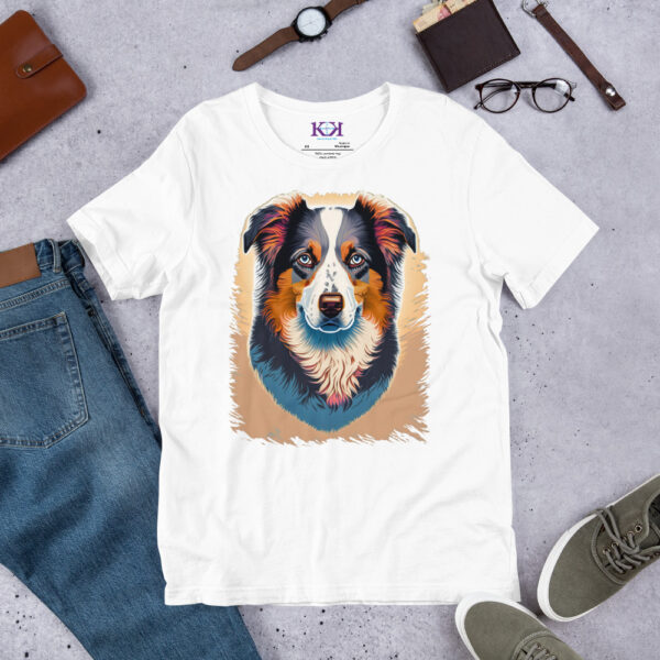 Australian Shepherds dog Unisex t-shirt - Image 12