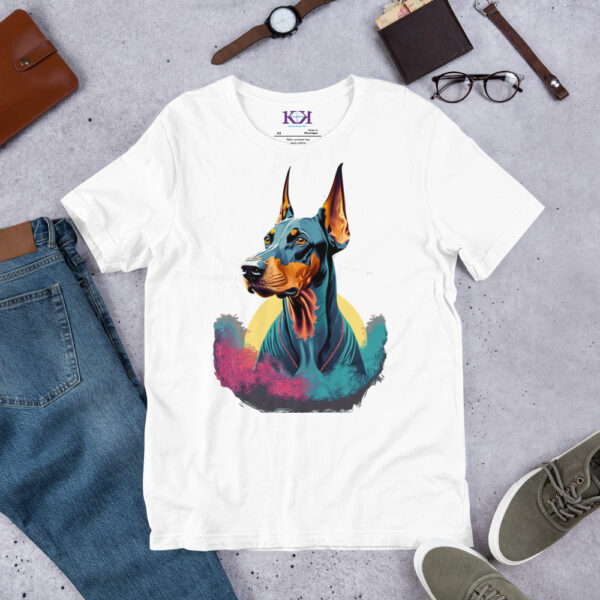 Doberman Pinschers dog Unisex t-shirt - Image 12