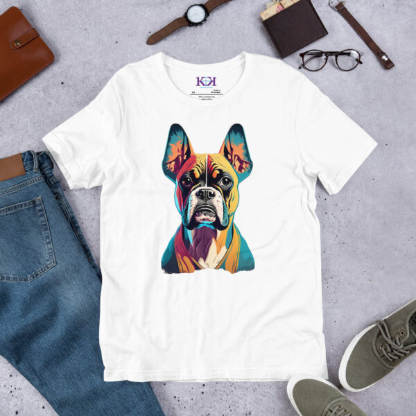 Boxers dog Unisex t-shirt - Image 12