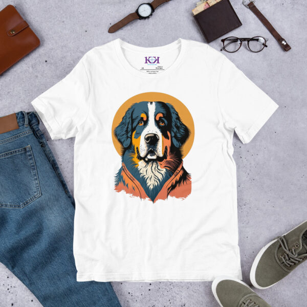 Bernese Mountain Dogs dog Unisex t-shirt - Image 12