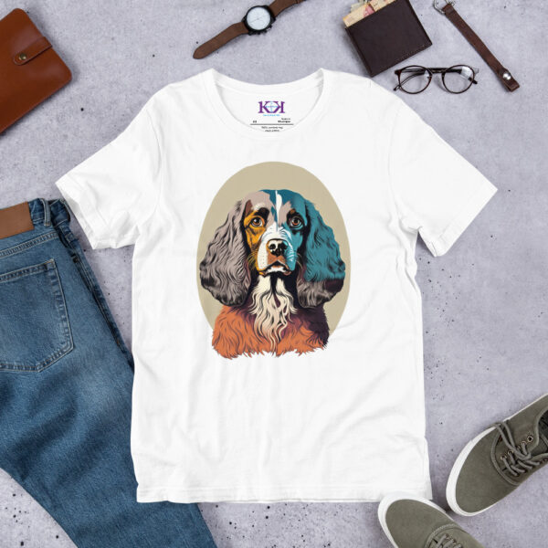 English Springer Spaniels dog Unisex t-shirt - Image 12