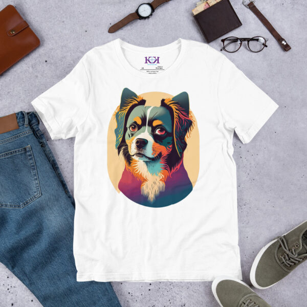 Brittanys dog Unisex t-shirt