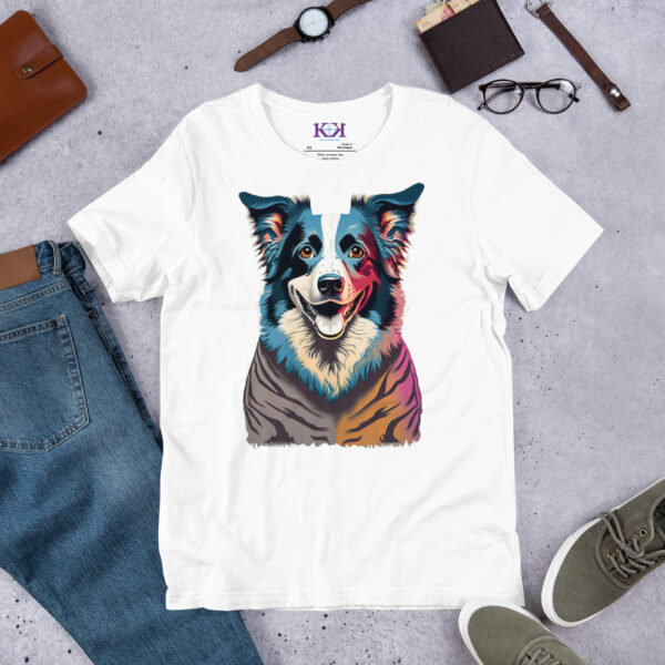 Border Collies dog Unisex t-shirt - Image 12