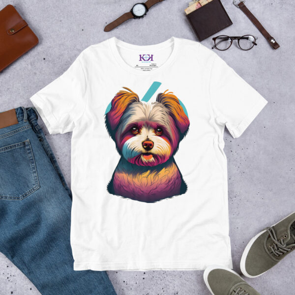 Maltese dog Unisex t-shirt - Image 12