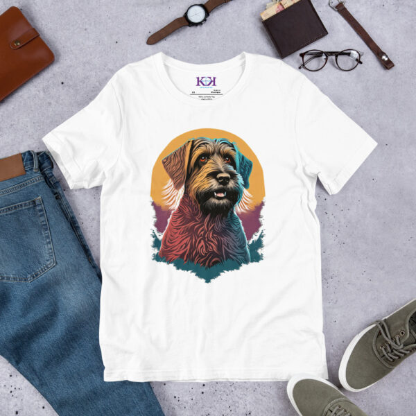 Wirehaired Pointing Griffons dog Unisex t-shirt - Image 12