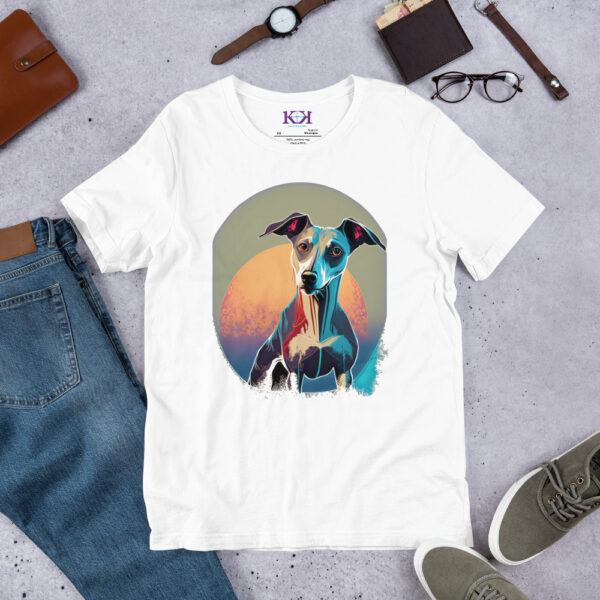 Whippets dog Unisex t-shirt - Image 12