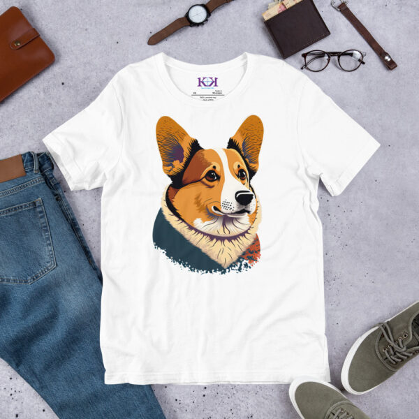 Cardigan Welsh Corgis dog Unisex t-shirt - Image 12