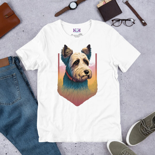 Soft Coated Wheaten Terriers dog Unisex t-shirt - Image 12