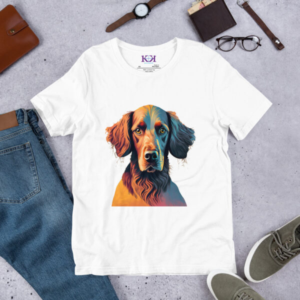 Irish Setters dog Unisex t-shirt - Image 12