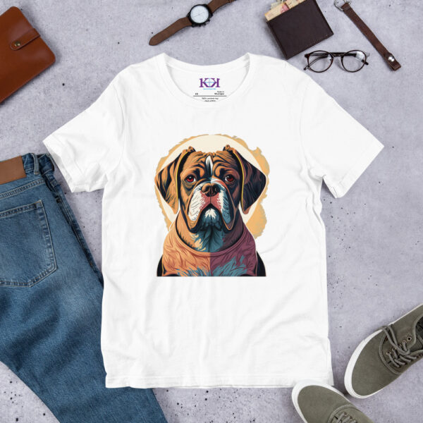 Dogues de Bordeaux dog Unisex t-shirt - Image 12