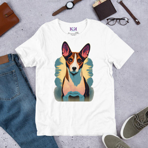 Basenjis dog Unisex t-shirt - Image 12