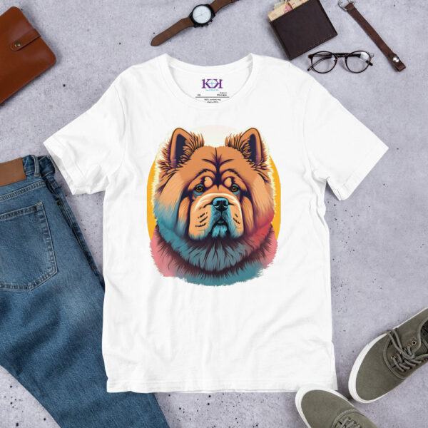 Chow Chows dog Unisex t-shirt - Image 12