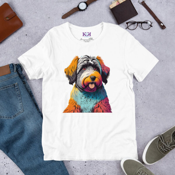 Bouviers des Flandres dog Unisex t-shirt