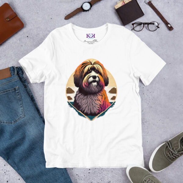 Tibetan Terriers dog Unisex t-shirt - Image 12