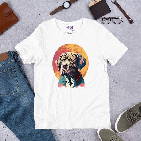 Neapolitan Mastiffs dog Unisex t-shirt - Image 12