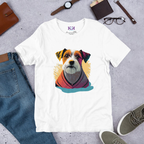 Parson Russell Terriers dog Unisex t-shirt - Image 12