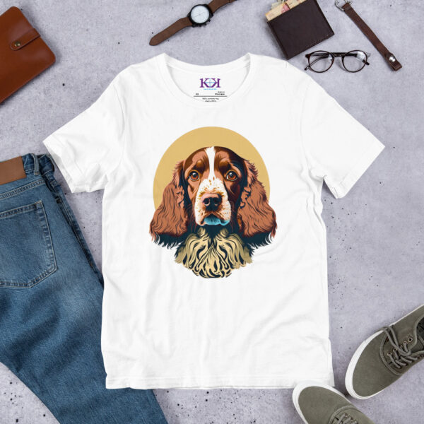 Welsh Springer Spaniels dog Unisex t-shirt - Image 12