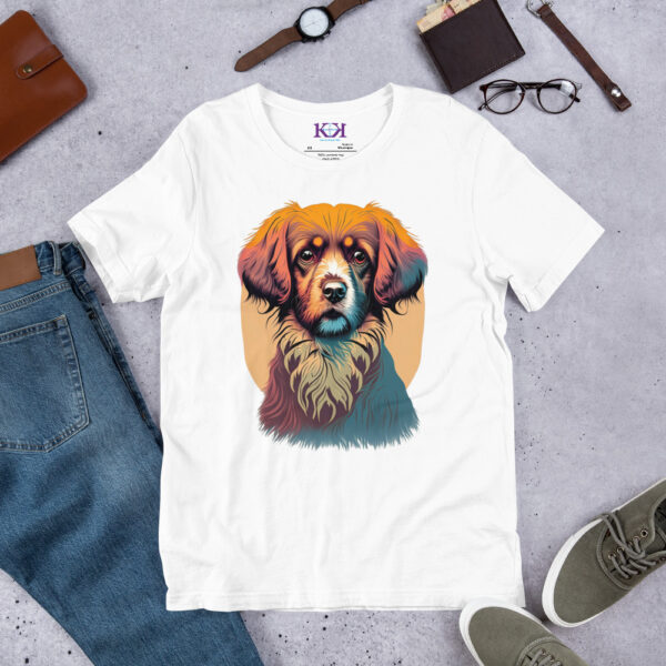 Tibetan Spaniels dog Unisex t-shirt - Image 12