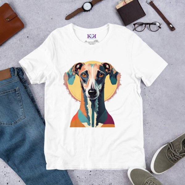 Greyhounds dog Unisex t-shirt - Image 12