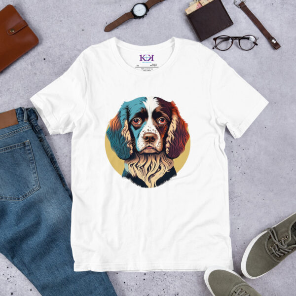 Clumber Spaniels dog Unisex t-shirt - Image 12