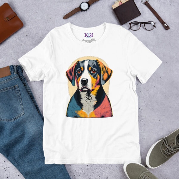 Entlebucher Mountain Dogs dog Unisex t-shirt - Image 12