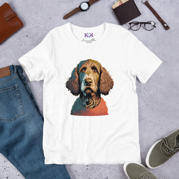 Irish Water Spaniels dog Unisex t-shirt - Image 12